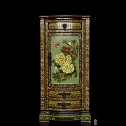 Asian lacquered wooden commode chest of drawers, 20th century - 10