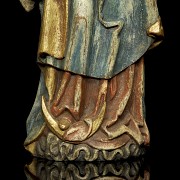 Wood carving ‘ Our Lady with Infant Jesus’, 20th century - 7