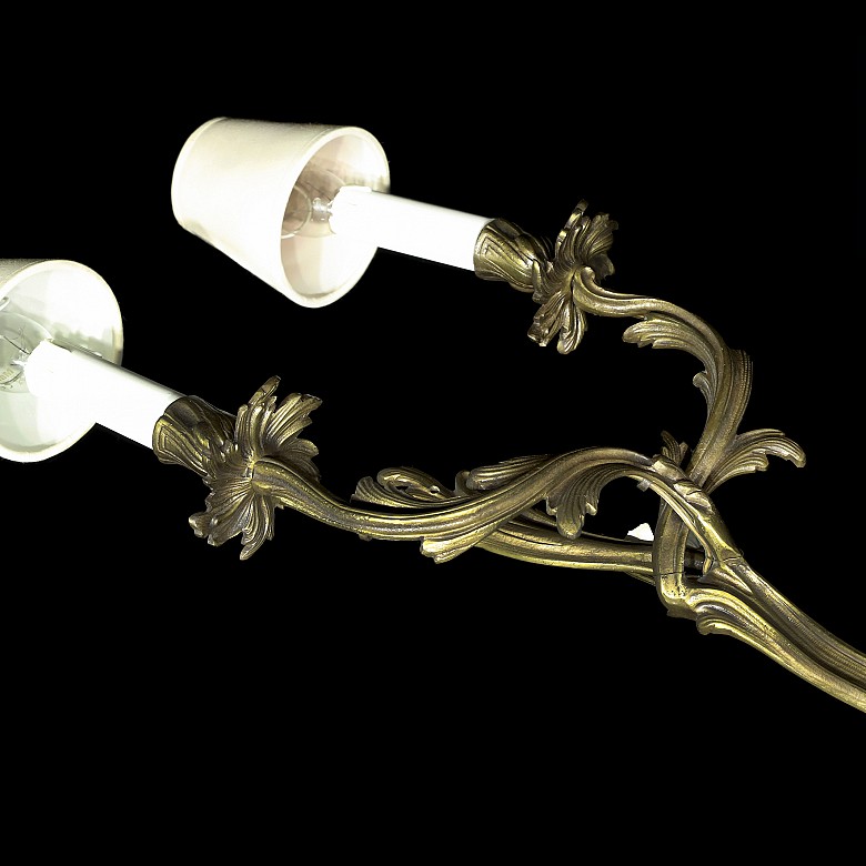 Set of Louis XV style sconces, 20th century