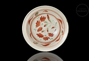 Glazed ceramic ‘Flowers’ dish, Jin dynasty