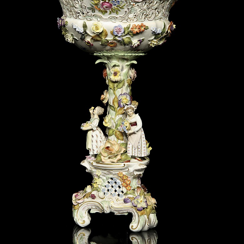 German porcelain set, 19th-20th century