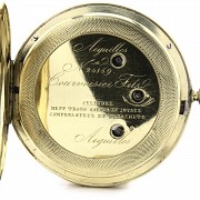 18k gold pocket watch for the Turkish market.