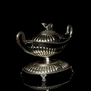 Silver tureen ‘Deer’, 20th century