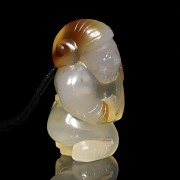 Agate figurine 