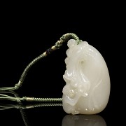 Jade pendant 'monkeys', Qing dynasty, Qianlong