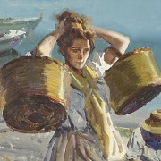 Eustaquio Segrelles (1936) ‘’Valencian fisherwoman‘’