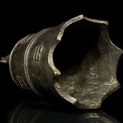 Bronze Buddhist bell, China, 19th century