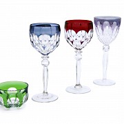 Bacarrat glass lot, 20th century