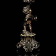 Bronze candelabrum, 20th century - 4