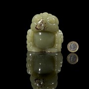 Jade ‘Toad’ figurine, Qing dynasty