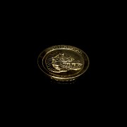 Moneda medalla de oro 