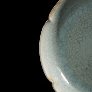 Celadon ware lobed dish, Song Dynasty