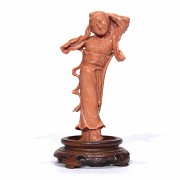 Coral figurine 