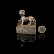 Pewter Seal ‘Lion’, Qing dynasty