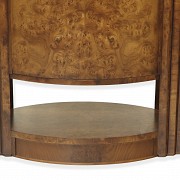 Art Decode elm bar cabinet