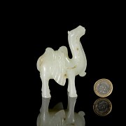 Carved jade figurine ‘Camel’, Qing dynasty