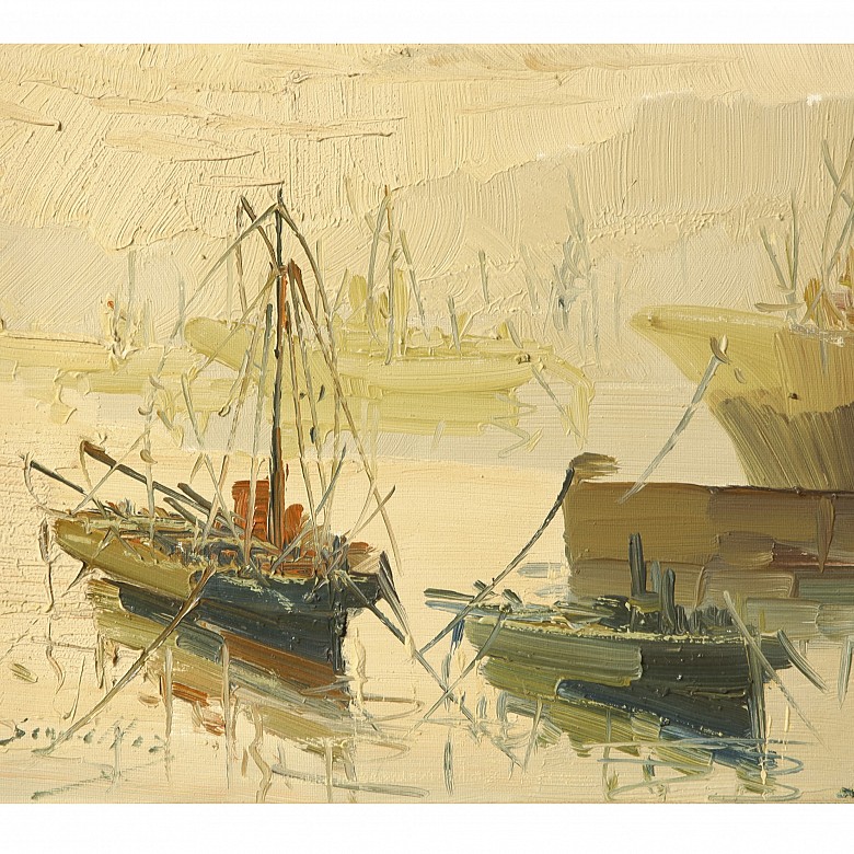 Antonio Segrelles (20th century) ‘Boat’