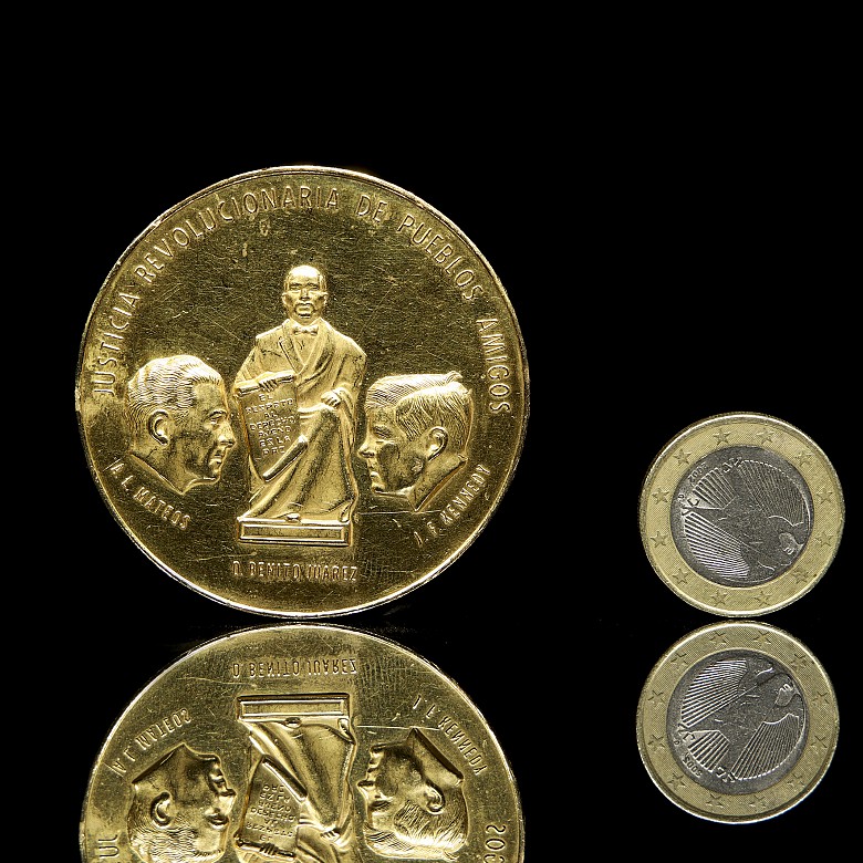 Medalla moneda de Oro 