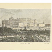 Set of engravings of Madrid, 19th century