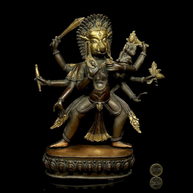 Bronze figure 