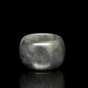 Anillo de arquero de jade, dinastía Qing