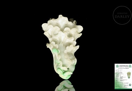 Colgante de jadeita natural 