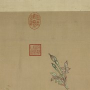 Painting “Spring Landscape”, signed Jiang Tingxi (1669-1732), Qing dynasty