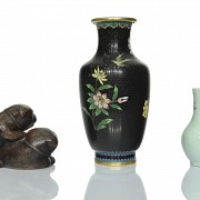 Lot of Asian objects, 20th Century