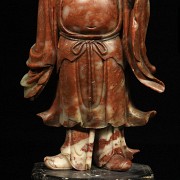 Figura de sabio chino, dinastía Qing