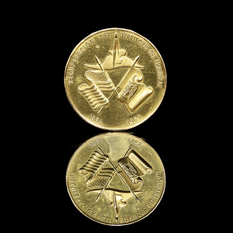 Medalla moneda de Oro 