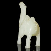 Carved jade figurine ‘Camel’, Qing dynasty