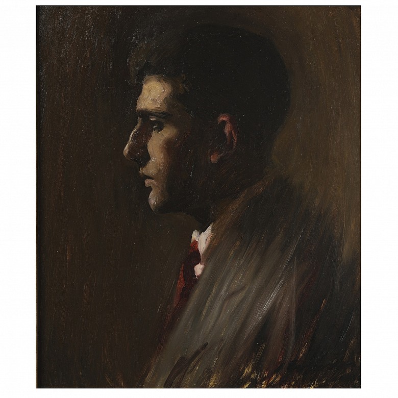 José Espert Climent (1927) ‘Portrait of a young man’, 1956