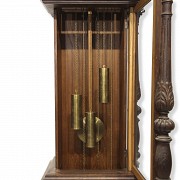 English style tall case clock, 20th century