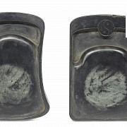 Set of inking-stones, Qing dynasty, Qianlong