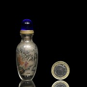 Painted glass snuff bottle, Qing dynasty, 19 th century