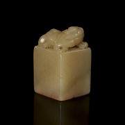 Shoushan stone ‘Lion’ seal, Qing dynasty