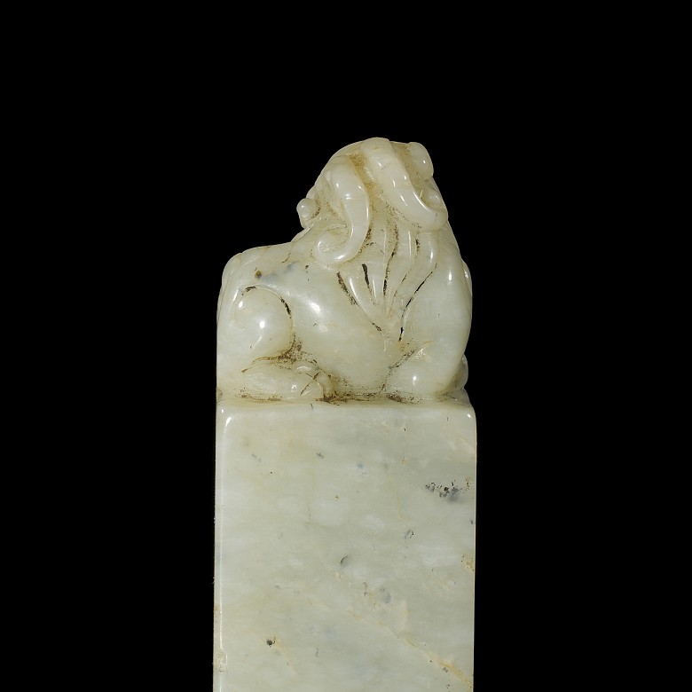 Shoushan ‘Foo Lion’ stone seal, Qing dynasty