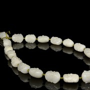 Jade bead necklace ‘Luohan’, Qing dynasty