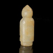 Carved jade figurine ‘Character’, Qing dynasty