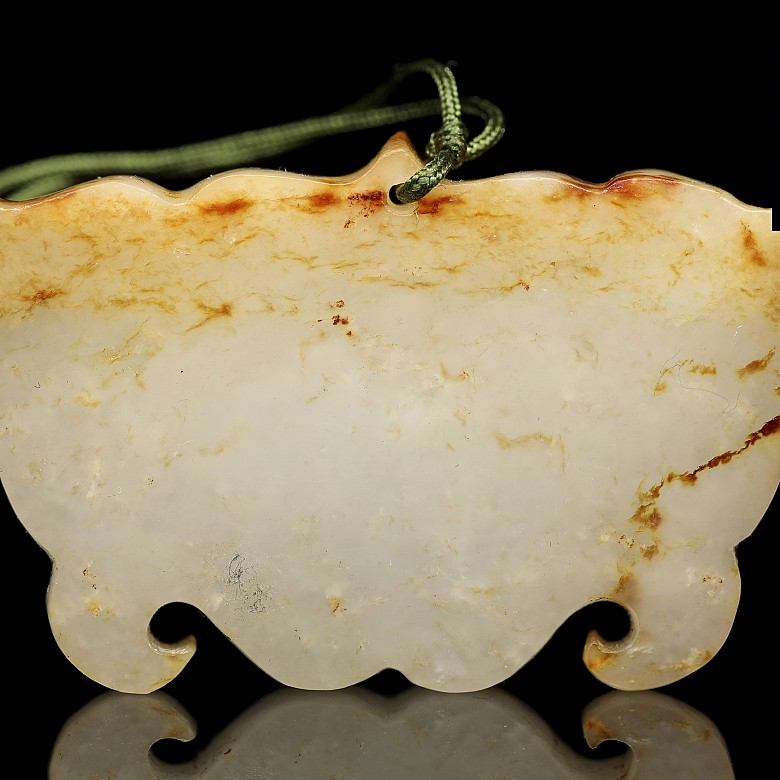 White jade mask, Eastern Han dynasty