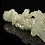 Small jade ruyi sceptre ‘Lingzhi’, Qing dynasty