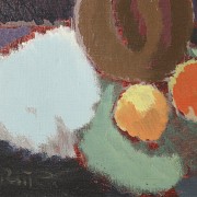 20th century painting ‘Still life with jug and oranges’