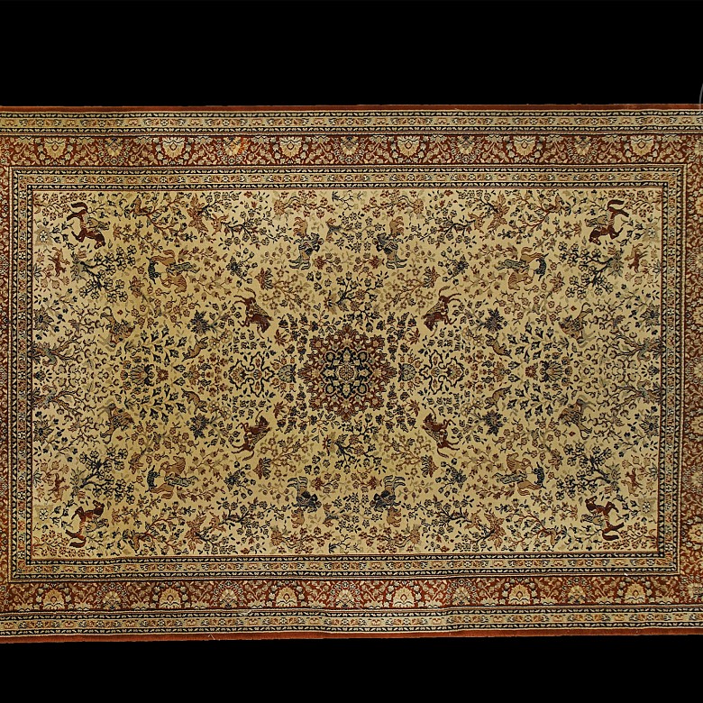 Karachi Pakistani carpet, 20th century