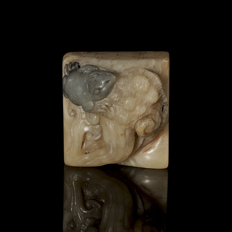 Shoushan stone ‘Animal’ seal, Qing dynasty