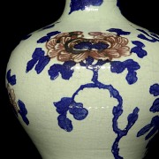 Porcelain vase ‘Peonies’, 20th century