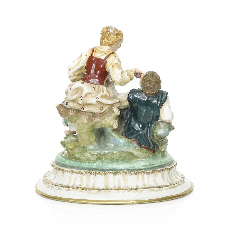 German porcelain figure, 20th century