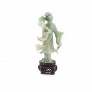 Jadeite figure, 