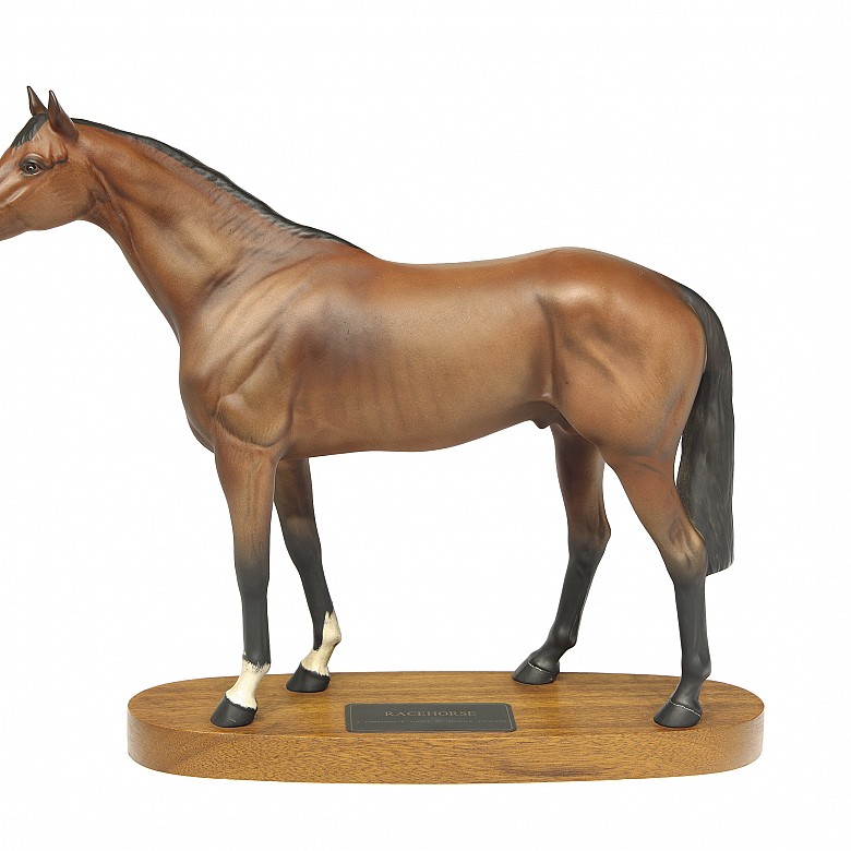 Cuatro caballos England Beswick Porcelain y Royal Doulton England