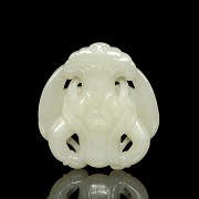 Jade figurine “Mythological beast”, Qing dynasty