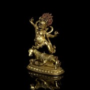 Gilded bronze figure ‘Wrathful Deity’, 18th-19th century